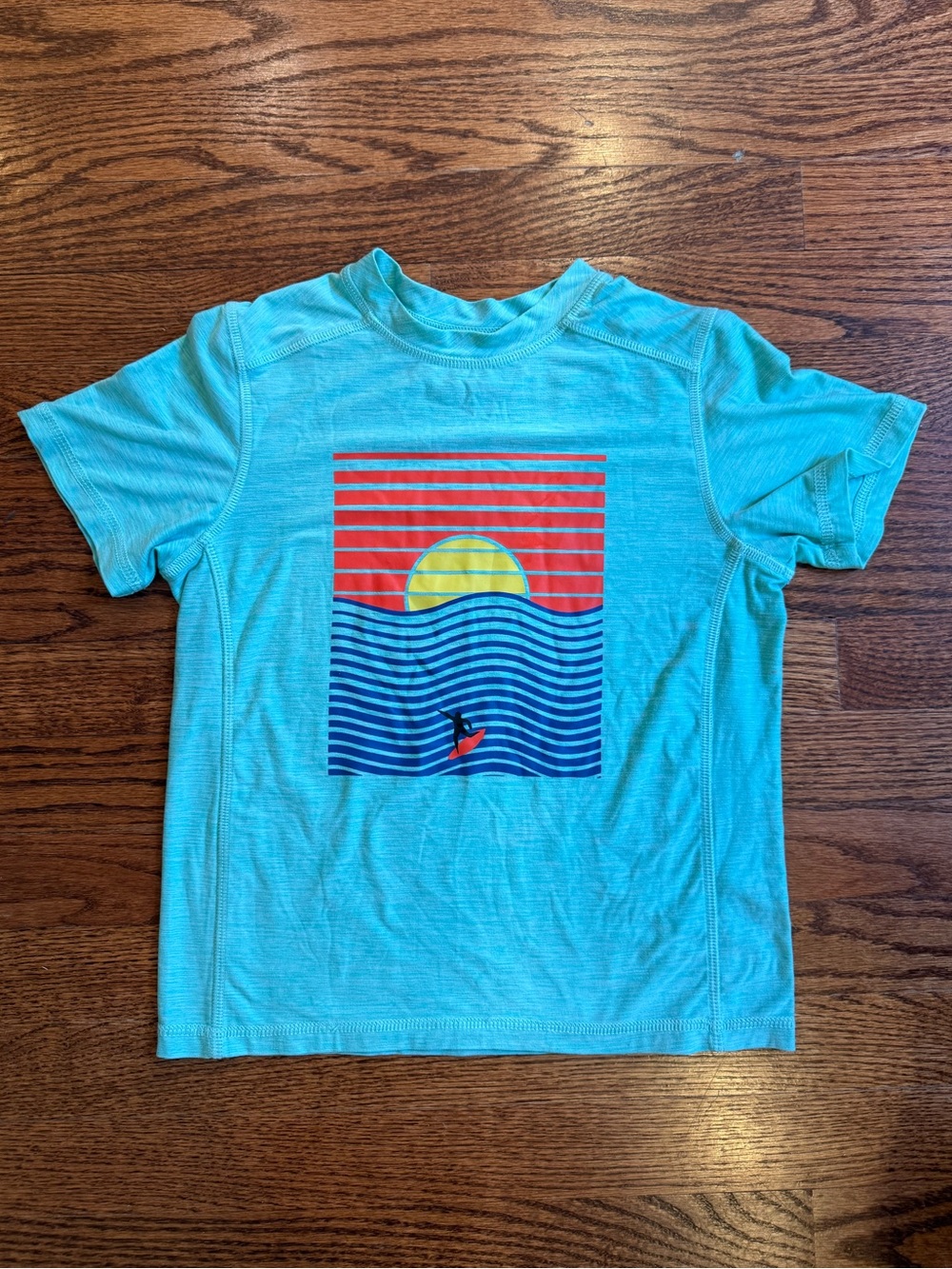 Hanna Andersson Active Graphic MadeForSun Tee Sz 5